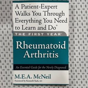 The First Year: Rheumatoid Arthritis Guide by - Teal and White